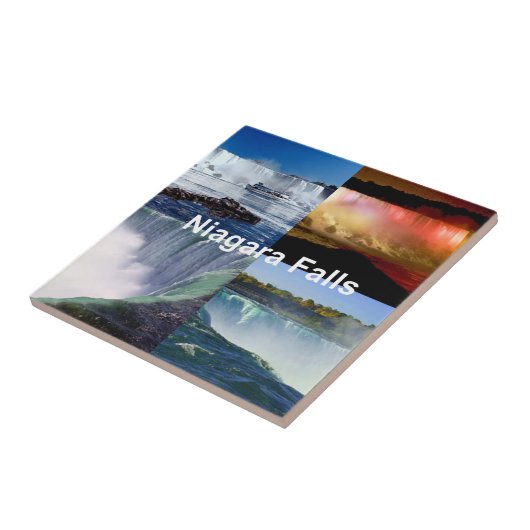 ナイアガラ秋ズニューヨークの写真ビュー タイル (側面)