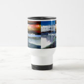 ナイアガラ秋ズニューヨークの写真ビュー トラベルマグ (中央)