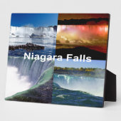 ナイアガラ秋ズニューヨークの写真ビュー フォトプラーク (側面)