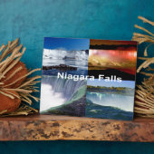 ナイアガラ秋ズニューヨークの写真ビュー フォトプラーク (側面)