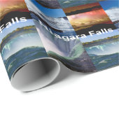 ナイアガラ秋ズニューヨークの写真ビュー ラッピングペーパー (ロールコーナー)