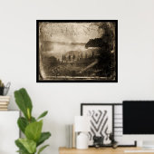 ナイアガラ秋ダゲレオタイプ1853 ポスター (ホームオフィス)