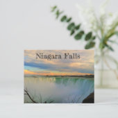 ナイアガラ秋ドラマチックな空 ポストカード (スタンド正面)