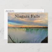 ナイアガラ秋ドラマチックな空 ポストカード (正面/裏面)