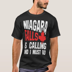 ナイアガラ秋ナイアガラ秋が呼び出している私がしなければならない Tシャツ