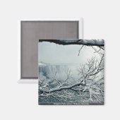 ナイアガラ秋冬，オンタリオ，カナダ マグネット (正面/裏面)