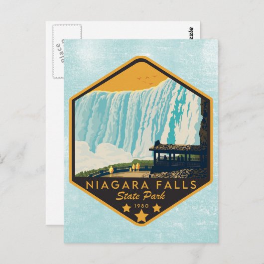 ナイアガラ秋州パーク ポストカード (正面/裏面)