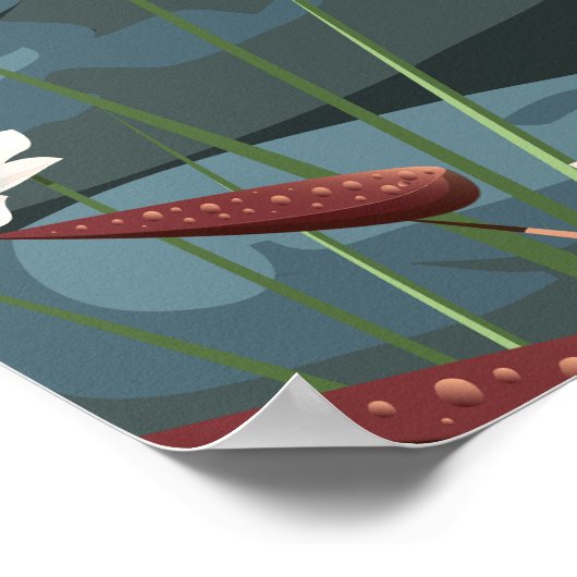 ナイアガラ秋旅行ポスター ポスター (角)