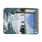 ナイアガラ秋旅行ポスター マグネット (横)