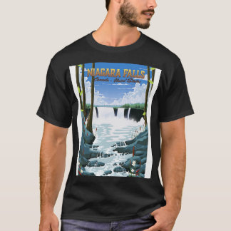 ナイアガラ秋旅行ポスター Tシャツ