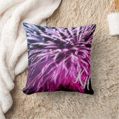 ナイアガラ秋紫の花火 クッション (ブランケット)