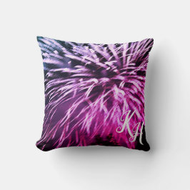 ナイアガラ秋紫の花火 クッション