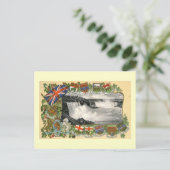 ナイアガラ秋、カナダヴィンテージ ポストカード (スタンド正面)