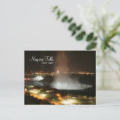 ナイアガラ秋、ナイトライト – ポストカード (スタンド正面)