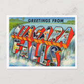 ナイアガラ秋、ニューヨーク・トラベルからの挨拶 ポストカード (正面)