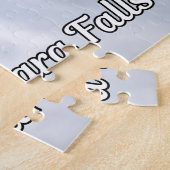 ナイアガラ秋、ニューヨーク、統一された州 ジグソーパズル (側面)