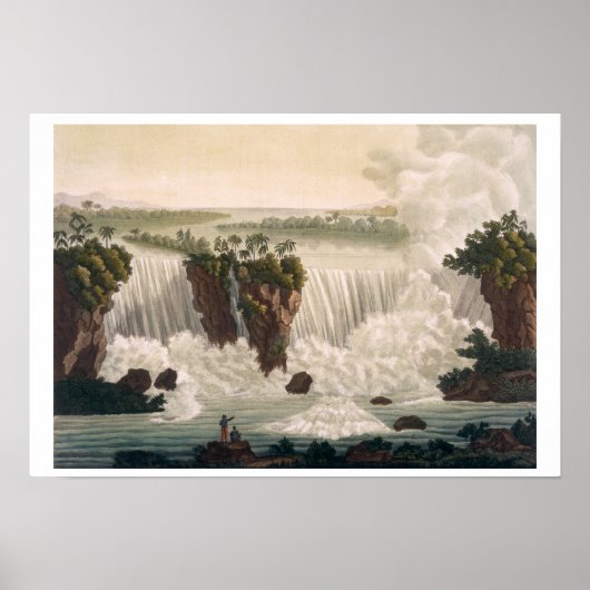 ナイアガラ秋, 1818, 'Le Cousms Ancien et Moから ポスター (正面)