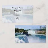 ナイアガラ秋NY – アメリカンサイドからの眺め 名刺 (正面/裏面)