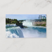 ナイアガラ秋NY – アメリカンサイドからの眺め 名刺 (裏面)