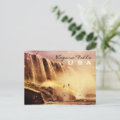 ナイアガラ秋U S A ポストカード (スタンド正面)