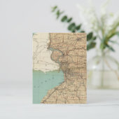 ナイアガラ郡とエリー郡 ポストカード (スタンド正面)