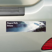 ナイアガラ・フォールズのオンタリオの景色のバンパーステッカー バンパーステッカー (車上)
