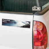 ナイアガラ・フォールズのオンタリオの景色のバンパーステッカー バンパーステッカー (トラック上)