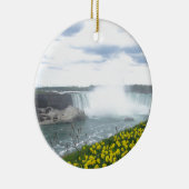 ナイアガラ・フォールズのカナダ人の側面 セラミックオーナメント (右)