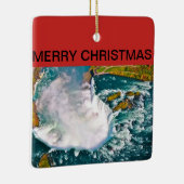 ナイアガラ・フォールズのクリスマスのオーナメント セラミックオーナメント (右)