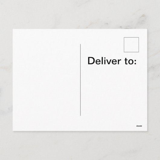 ナイアガラ・フォールズのクリスマスの郵便はがき シーズンポストカード (裏面)