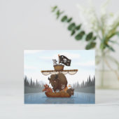 ナイアガラ・フォールズの公表の発育阻害の郵便はがき ポストカード (スタンド正面)