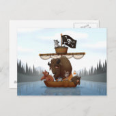 ナイアガラ・フォールズの公表の発育阻害の郵便はがき ポストカード (正面/裏面)