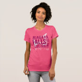 ナイアガラ・フォールズの州立公園のTシャツ Tシャツ (正面フル)
