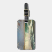 ナイアガラ・フォールズの絵画の荷物のラベル ラゲッジタグ (正面縦)