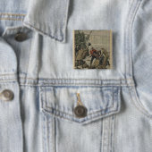 ナイアガラ・フォールズを交差させるバレルの人 缶バッジ (インサイチュ)