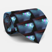 ナイアガラ・フォールズカナダ夜紫色の水のタイ ネクタイ (ロール)
