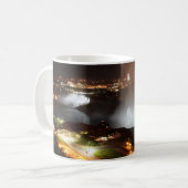 ナイアガラ・フォールズ夜ライト コーヒーマグカップ (正面左)