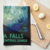 ナイアガラ・フォールズ キッチンタオル (四つ折り)