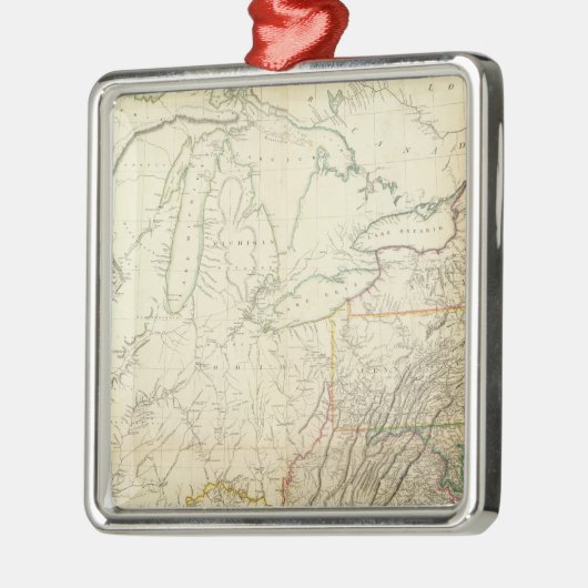 ナイアガラ・フォールズ、ニューヨーク メタルオーナメント (左)