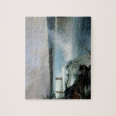 ナイアガラ・フォールズ、c.1837-40 (キャンバスの油) ジグソーパズル (縦)