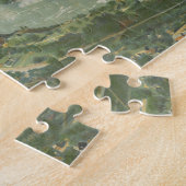 ナイアガラ・フォールズNY (1893年)のヴィンテージの絵解き地図 ジグソーパズル (側面)