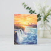 ナイアガ威厳のあるラ秋#13 ポストカード (スタンド正面)