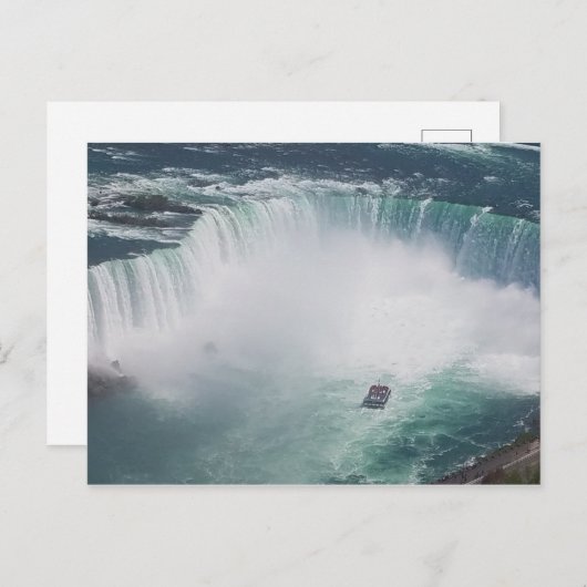 ナイアグラ滝 ポストカード (正面/裏面)