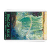 ナイアグラ秋ヴィンテージ旅行ポスターアートワーク マグネット (横)