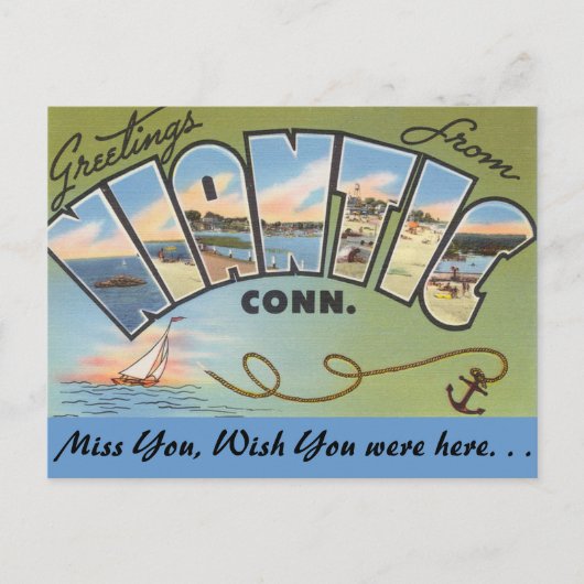 ナイアヌスからの挨拶 ポストカード (正面)