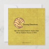 ナイイタリアントディナーパーティの招待状広場 招待状 (裏面)