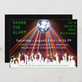 ナイカスタムトクラブ誕生パーティー招待状 招待状 (正面/裏面)