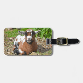 ナイジェカラフルリアのわいせつヤギ ラゲッジタグ