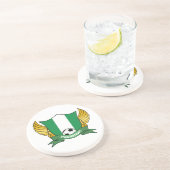 ナイジェリアのサッカーのコースター コースター (側面)