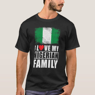 ナイジェリアのナイジェリア一家 Tシャツ
